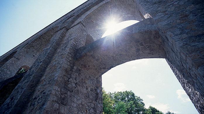 L'aqueduc Médicis (photo Eau de Paris) L'aqueduc Médicis (photo Eau de Paris)